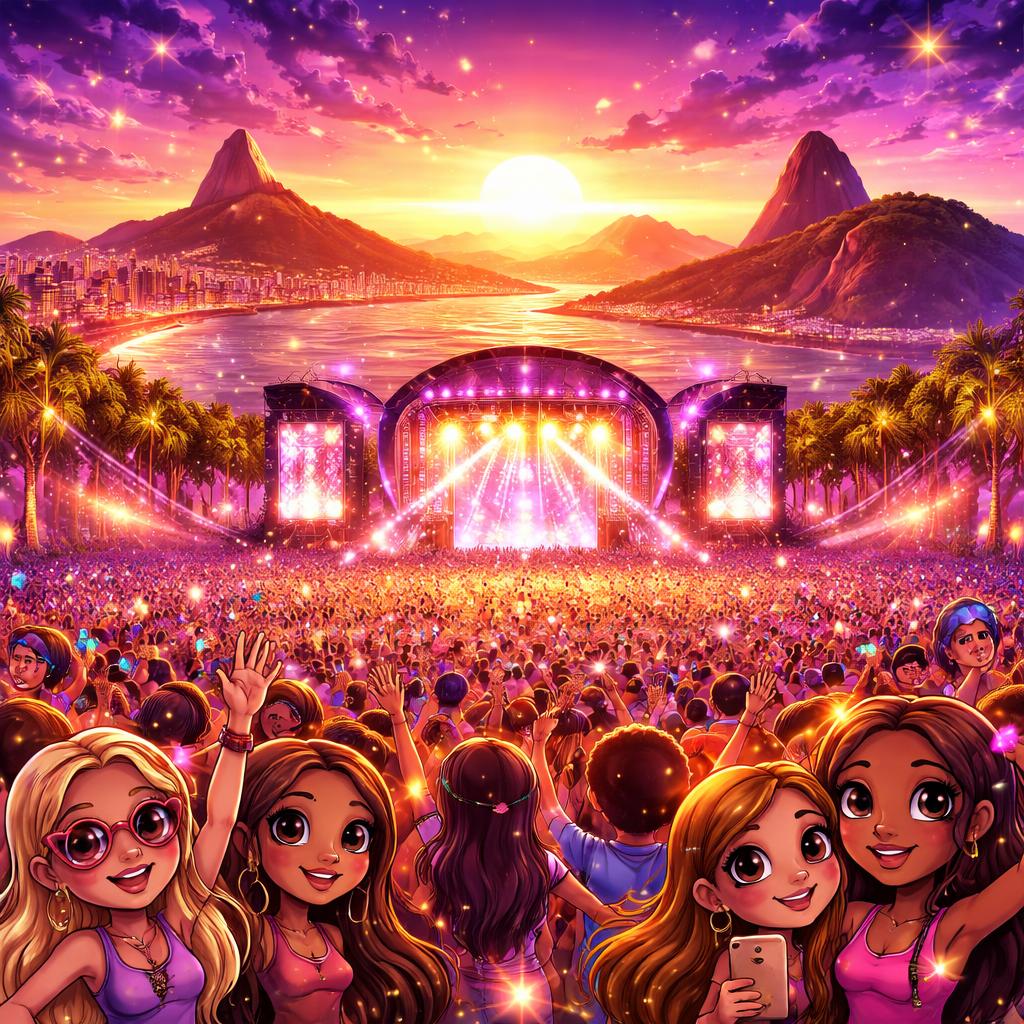 Shakira Brilha no Rio: Show ao Vivo e Emoções à Vista!
