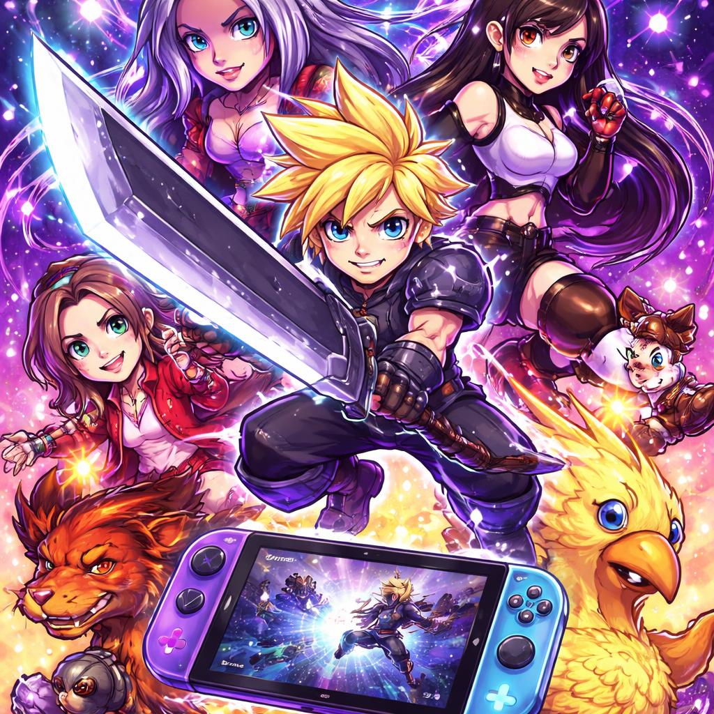 Square Enix revela novidades: ‘Final Fantasy 7 Rebirth’ chega ao Switch 2!