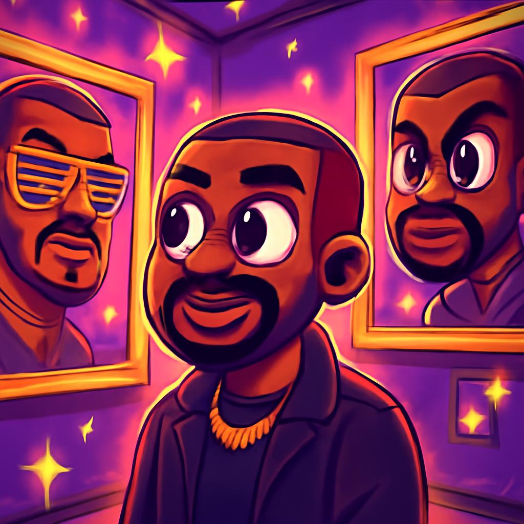 Kanye West reavalia pinturas de adolescência em R$ 15 milhões