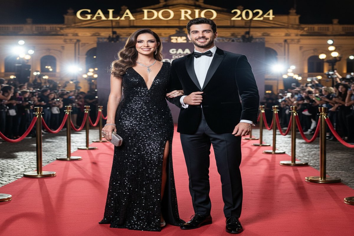Sabrina Sato prestigia Nicolas Prattes em festa de ‘A Nobreza do Amor’ na Ilha Fiscal