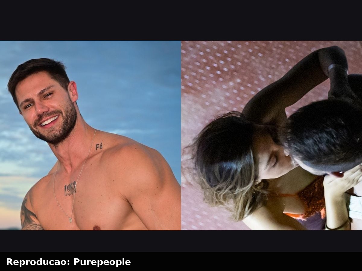 Jonas Sulzbach é flagrado aos beijos com modelo no São João da Thay; saiba quem é