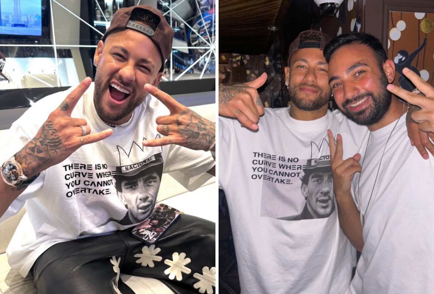Neymar aparece em balada de Nova York sem aliança e dispara rumores sobre Bruna Biancardi