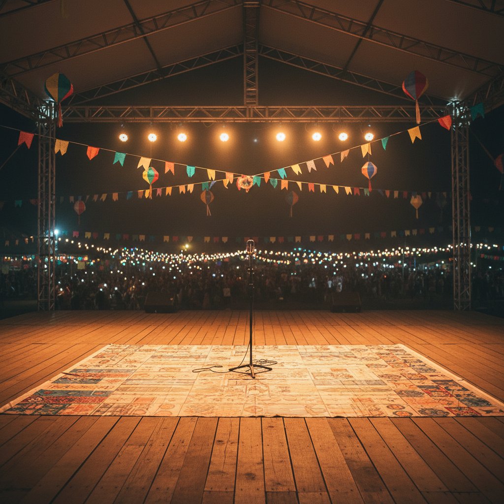 Carlinhos Gabriel cai de 2m do palco em show e explica o sus - imagem 2