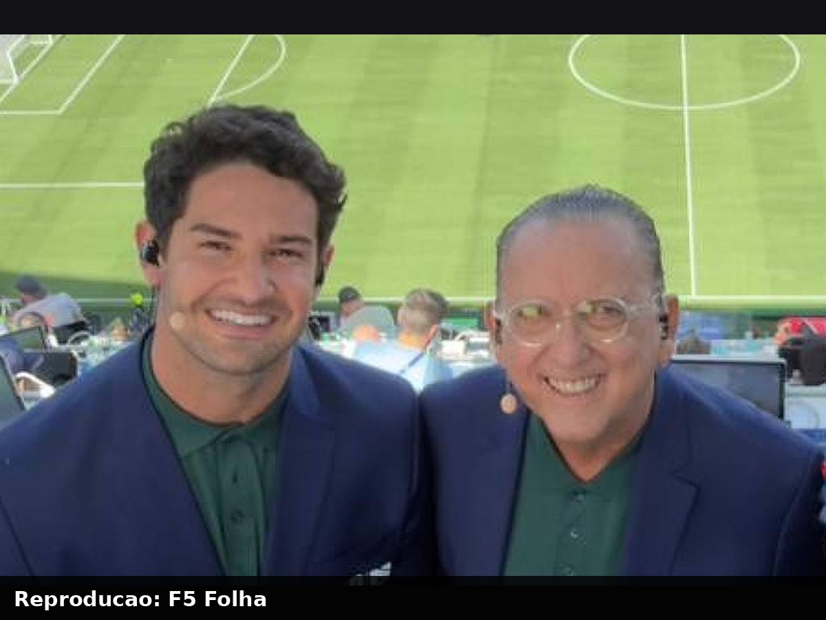 Alexandre Pato ironiza climão com Galvão Bueno no SBT