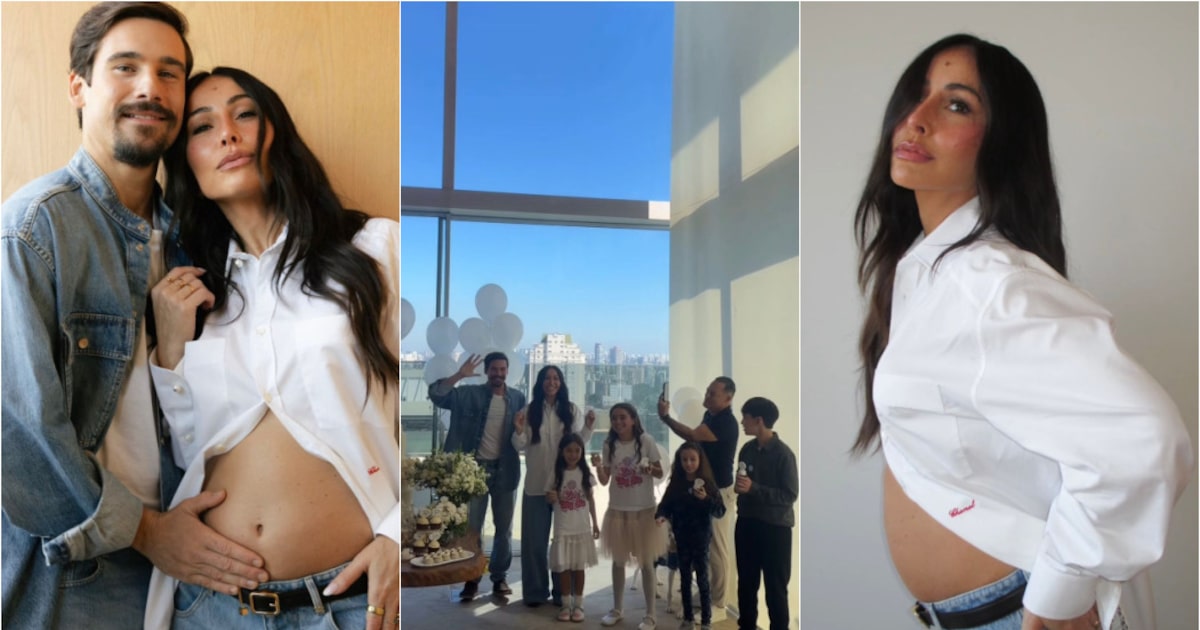 Γ menino! Sabrina Sato e Nicolas Prattes revelam sexo do bebΓͺ em chΓ‘ comovente