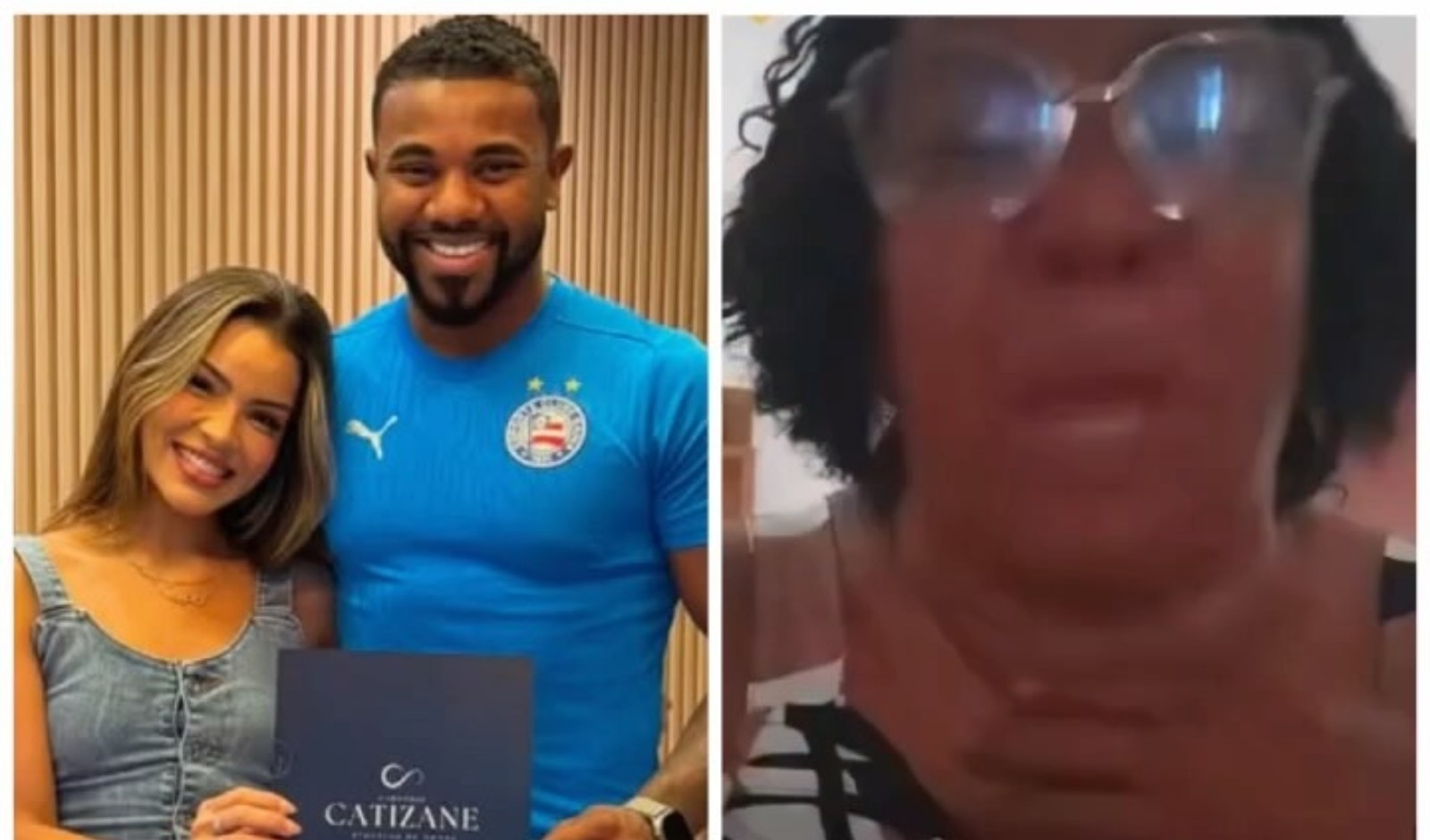 Davi Brito casa no civil com Emilly Araújo e mãe descobre pelas redes: ‘Me machucou’