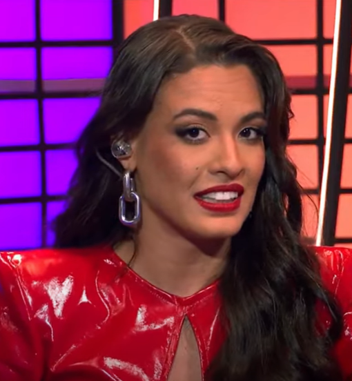 Beatriz Reis, a Bia do Brás, em participação no TVZ em 2024