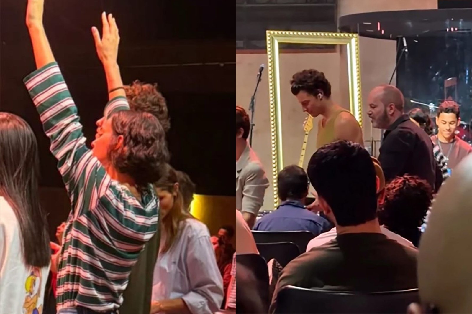 Shawn Mendes vai a culto com Bruna Marquezine, Sasha e João Lucas