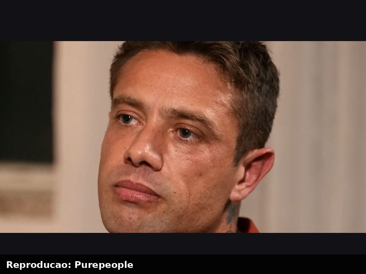 Rafael Cardoso chora e assume vício após 45 dias internado