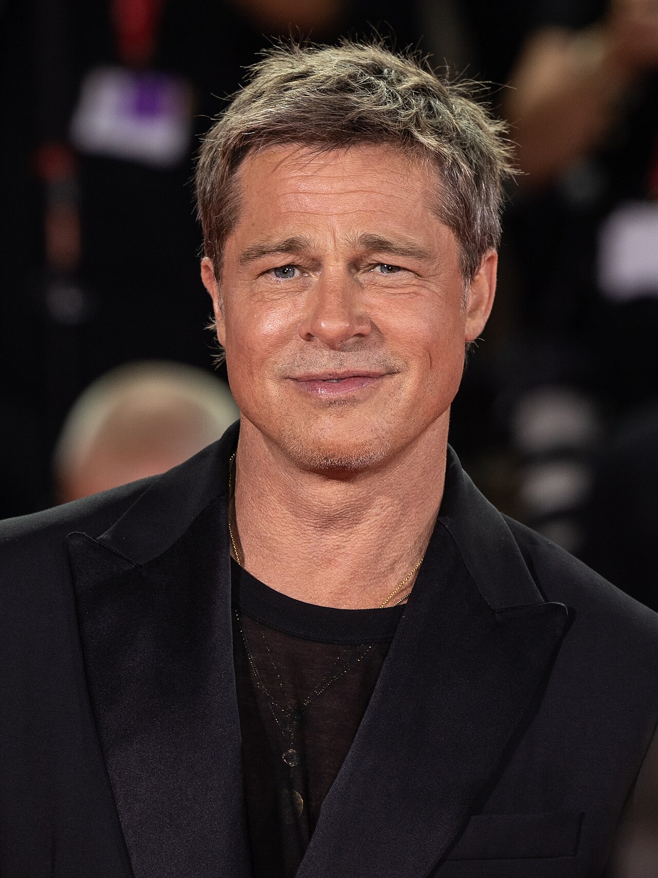 Brad Pitt em foto de acervo livre