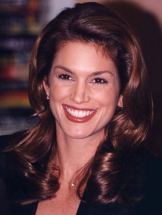 Cindy Crawford em foto de acervo livre
