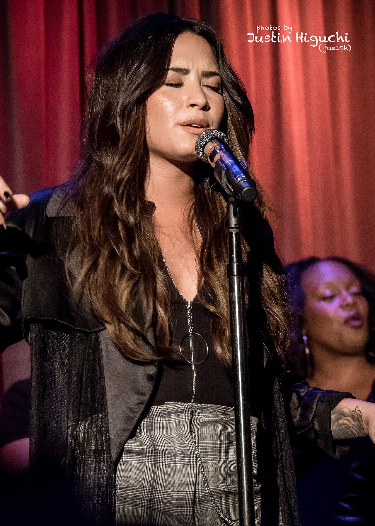 Demi Lovato em foto de acervo livre
