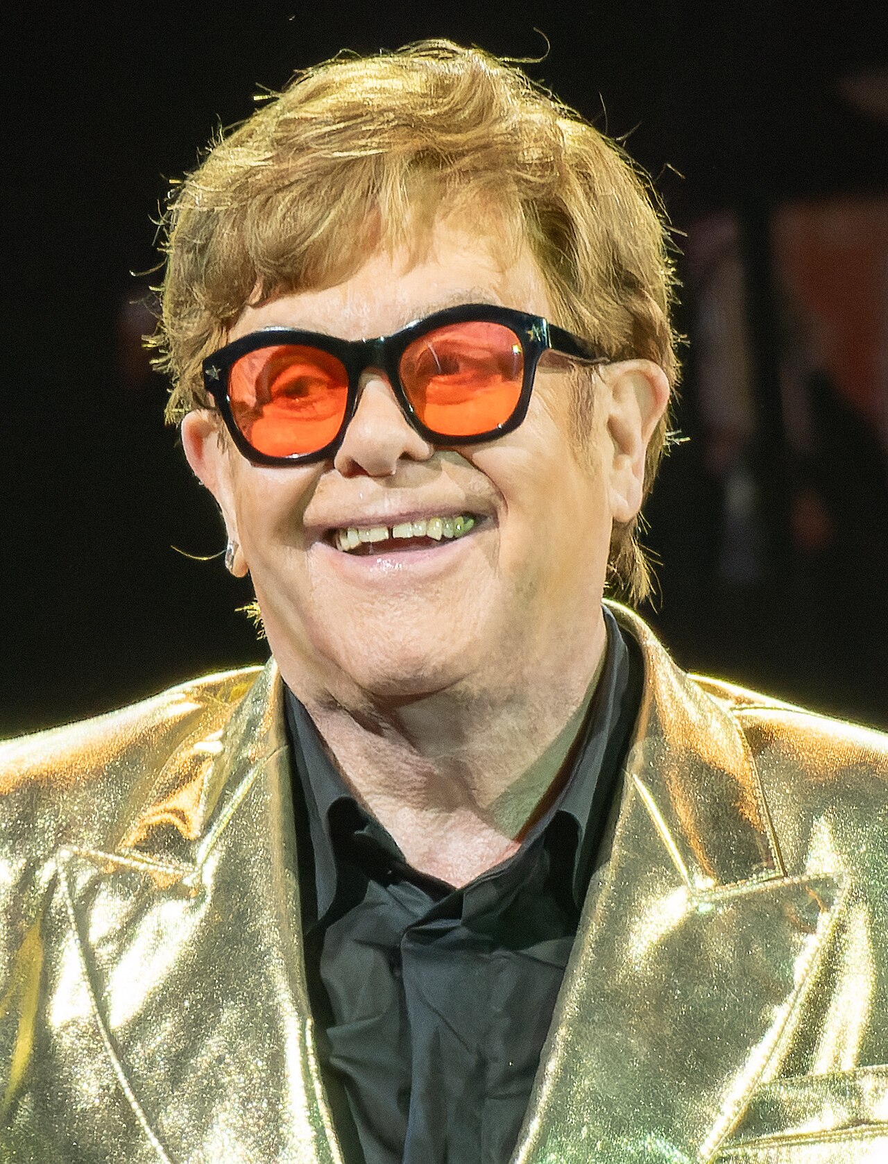 Elton John em foto de acervo livre