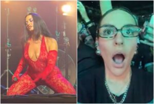 Demi Lovato atrai Kéfera Buchmann à grade em show em SP