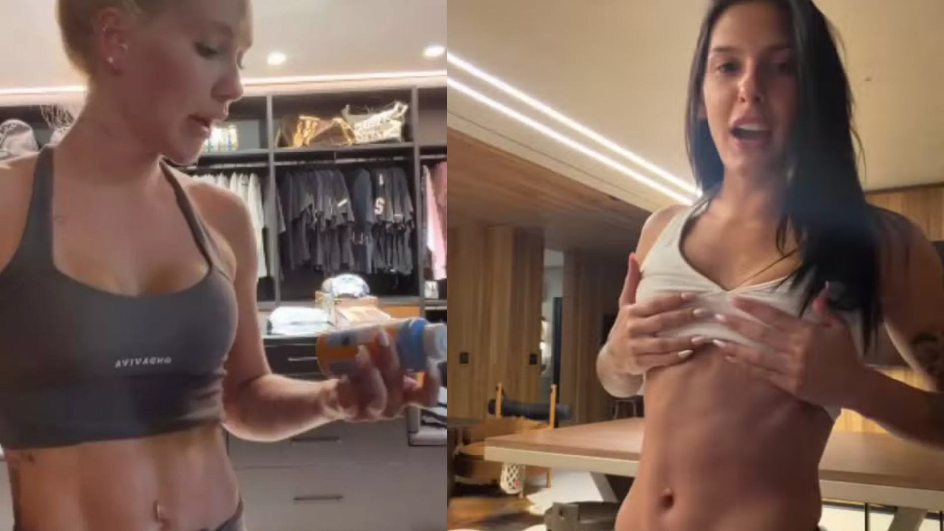 Ana Castela exibe piercing e resultado de treinos intensos