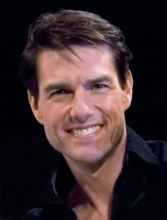 Tom Cruise em foto de acervo livre