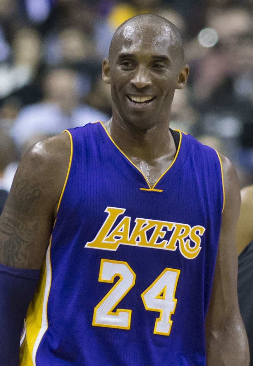 Kobe Bryant em foto de acervo livre