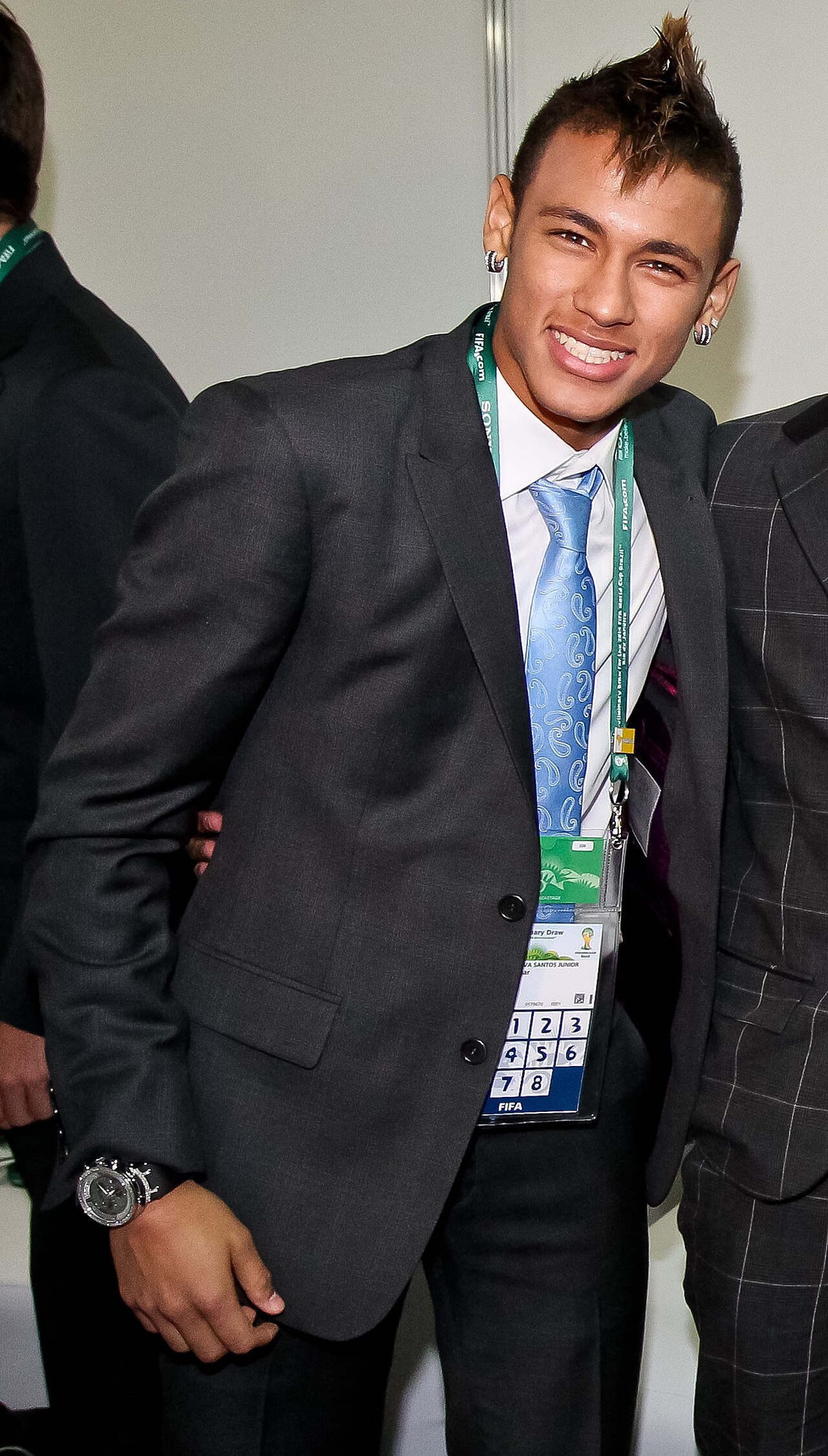 Neymar em foto de acervo livre