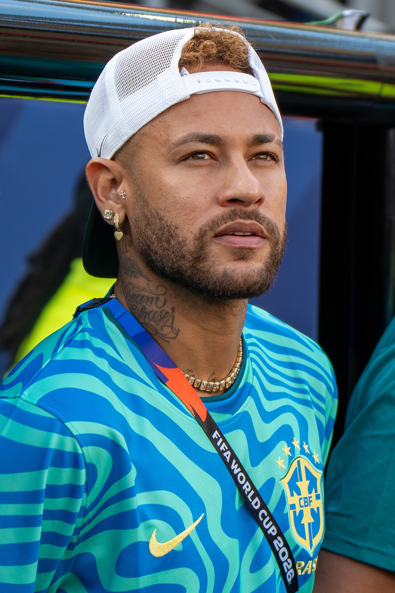 Neymar em foto de acervo livre