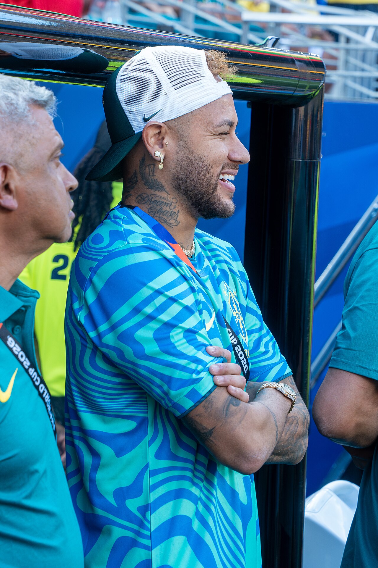 Neymar em foto de acervo livre