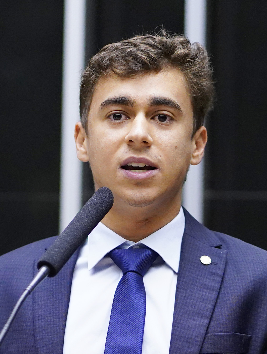 Nikolas Ferreira em foto de acervo livre