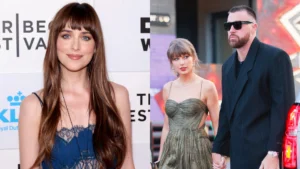 Dakota Johnson explica segredo sobre casamento de Taylor Swift