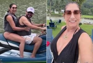 Margareth Pimenta Serrão aproveita descanso em Mangaratiba