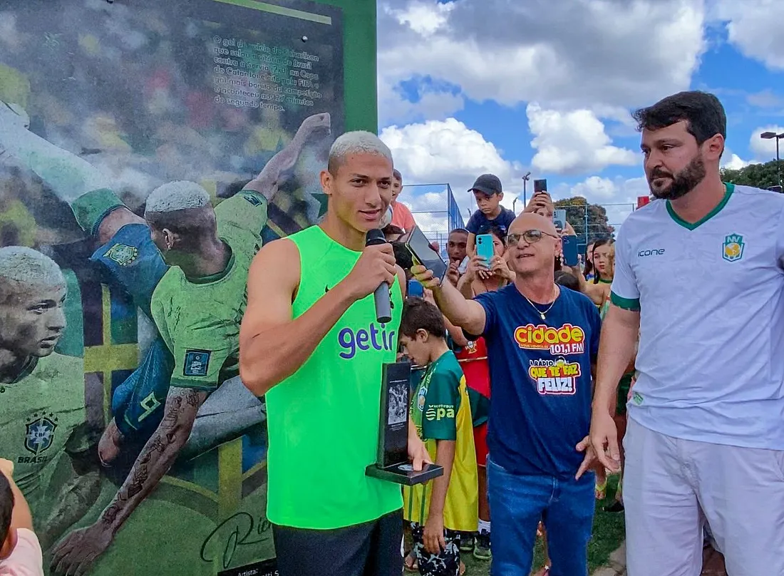 Richarlison em foto de acervo livre