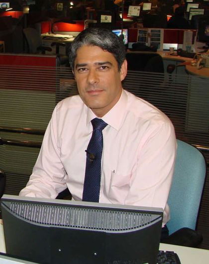 William Bonner em foto de acervo livre